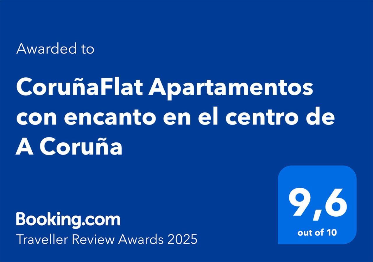 Corunaflat Apartamentos Con Encanto En El Centro De A Coruna Ngoại thất bức ảnh